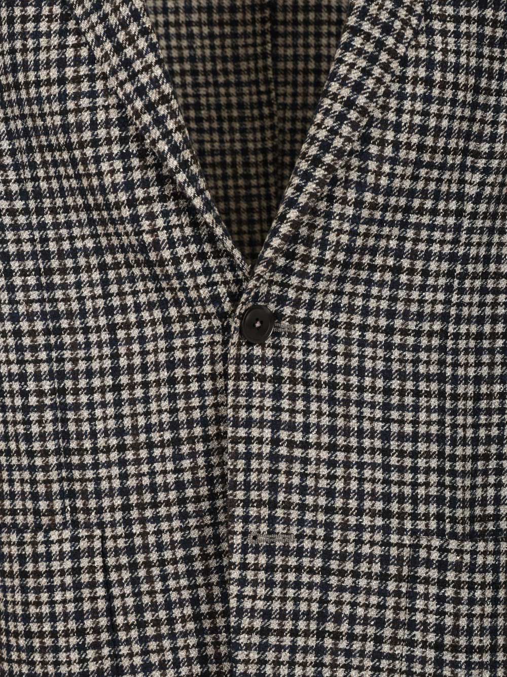 Ermenegildo Zegna Wool And Mulberry Silk Blazer Giacche - Multicolor | b0cd07295a031b8ff8ca06c404869e448ee3ebb9