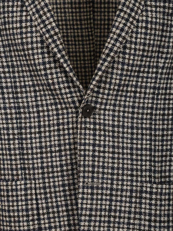 Ermenegildo Zegna Wool And Mulberry Silk Blazer Giacche - Multicolor | b0cd07295a031b8ff8ca06c404869e448ee3ebb9