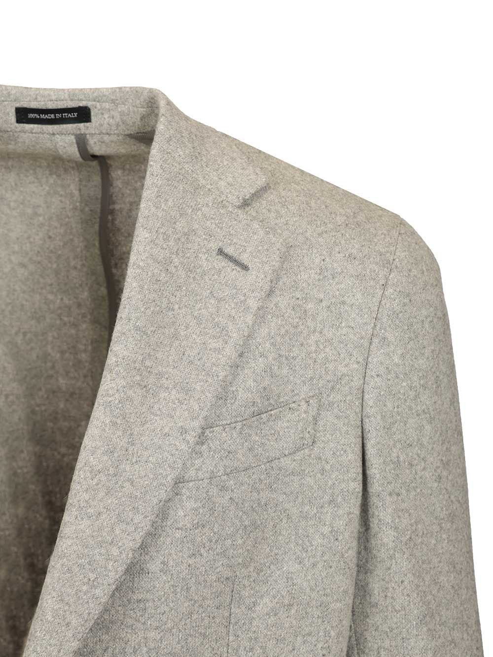 Al Duca D'Aosta Cashmere Blazer Giacche - Grey | 4673a91fe8a46a425257da73b0596a9753007fef