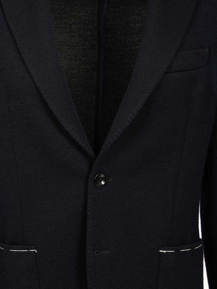 Al Duca D'Aosta Unlined Single-Breasted Jacket Giacche - Blu | dd392c642796ad1e5003a8ce05630b649aebcf25