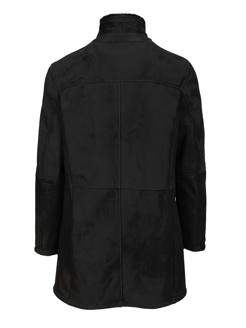 Al Duca D'Aosta Merinillo Shearling Coat Coats - Blu | 5e283047539324a827f93332c1e13d37987b8b4e