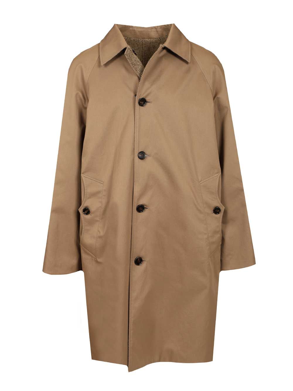 Burberry Reversible Car Coat Coats - Beige | 1bde1267591b71974e6f63a183a70857f5ceb64e