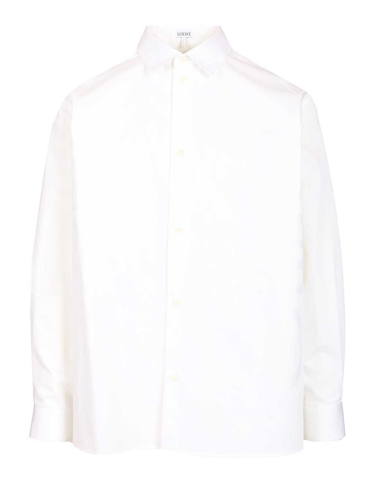 Loewe Anagram Shirt Shirts - Bianco | 00fa29c2a0d18e878625b88d2292383b848eede6