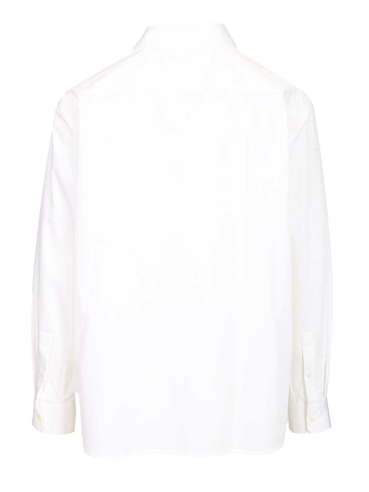 Loewe Anagram Shirt Shirts - Bianco | ec323f4af0886f1c5d1153aa1db52d6f0e0d86d3