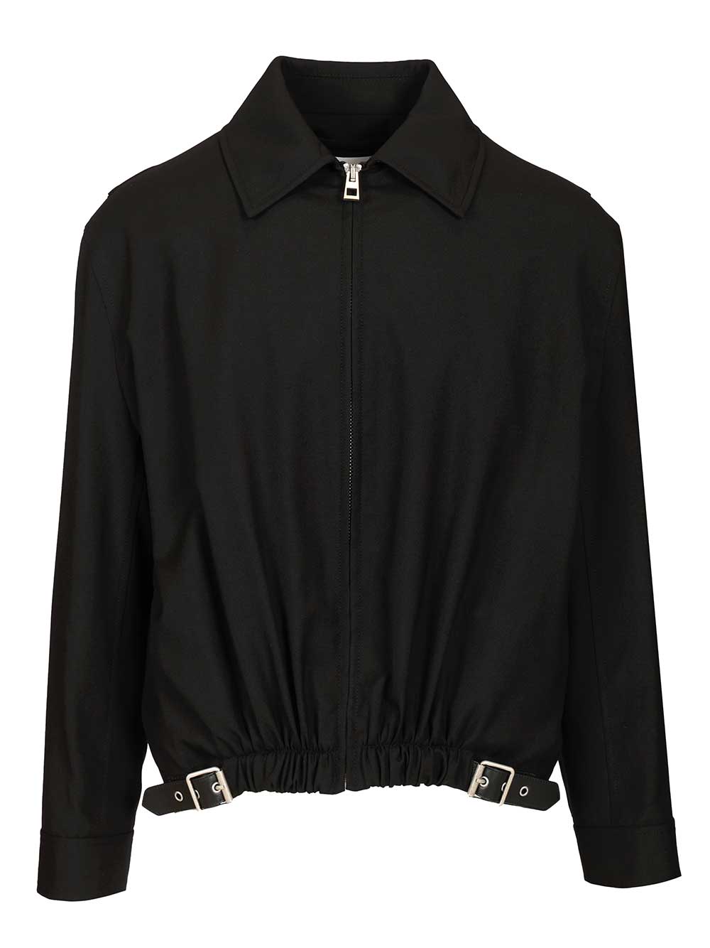 Loewe Wool Jacket With Belt Giacche - Nero | 72e8bcd3e94de5823215dc664dd9bf025a9bb07a