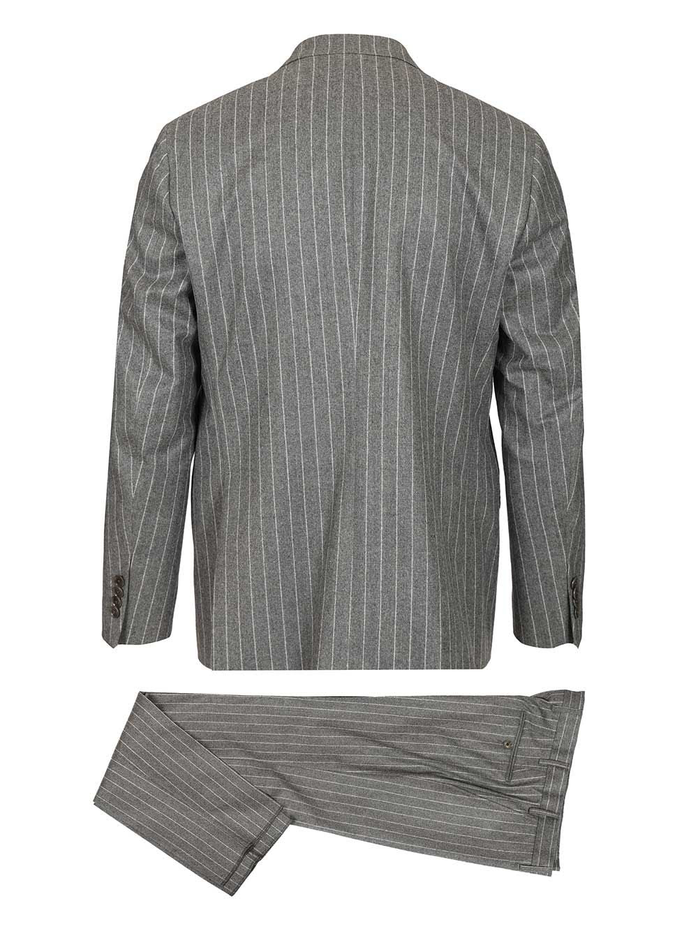 Al Duca D'Aosta Pinstripe Suit Abiti - Grey | 15745a8623cae1bcd383429685fae9558836e05f