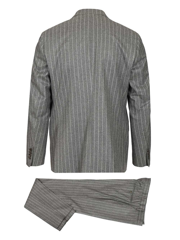 Al Duca D'Aosta Pinstripe Suit Abiti - Grey | 15745a8623cae1bcd383429685fae9558836e05f
