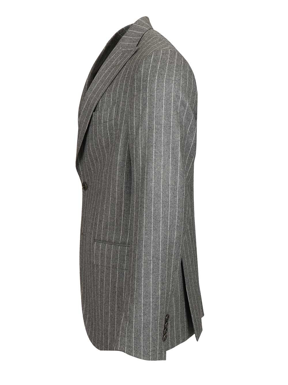 Al Duca D'Aosta Pinstripe Suit Abiti - Grey | 083706a20236bc91f0a2b5a287a0395ab77530be