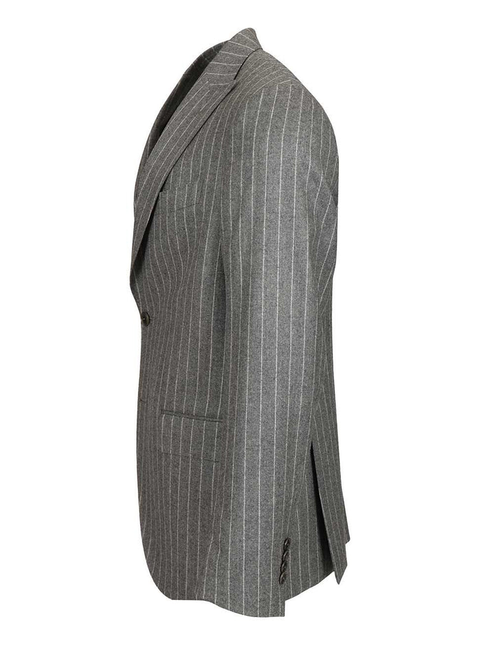Al Duca D'Aosta Pinstripe Suit Abiti - Grey | 083706a20236bc91f0a2b5a287a0395ab77530be