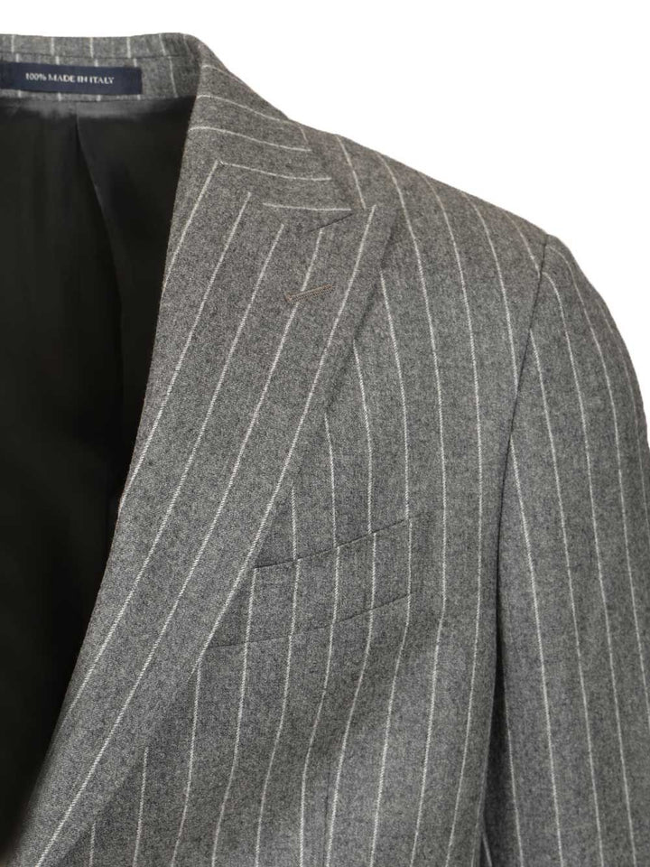 Al Duca D'Aosta Pinstripe Suit Abiti - Grey | 60bf23d9e2852dd5736d9a3597c3653ecffdc0c6