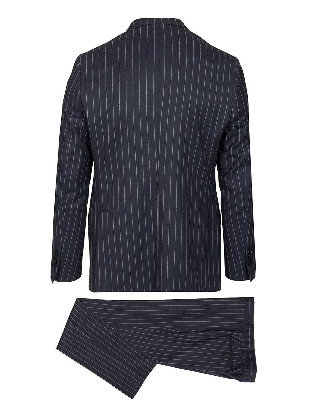 Al Duca D'Aosta Pinstripe Suit Abiti - Blu | ff32b9a71ec1009a338de2f5aeaa1c8a2d2260b1