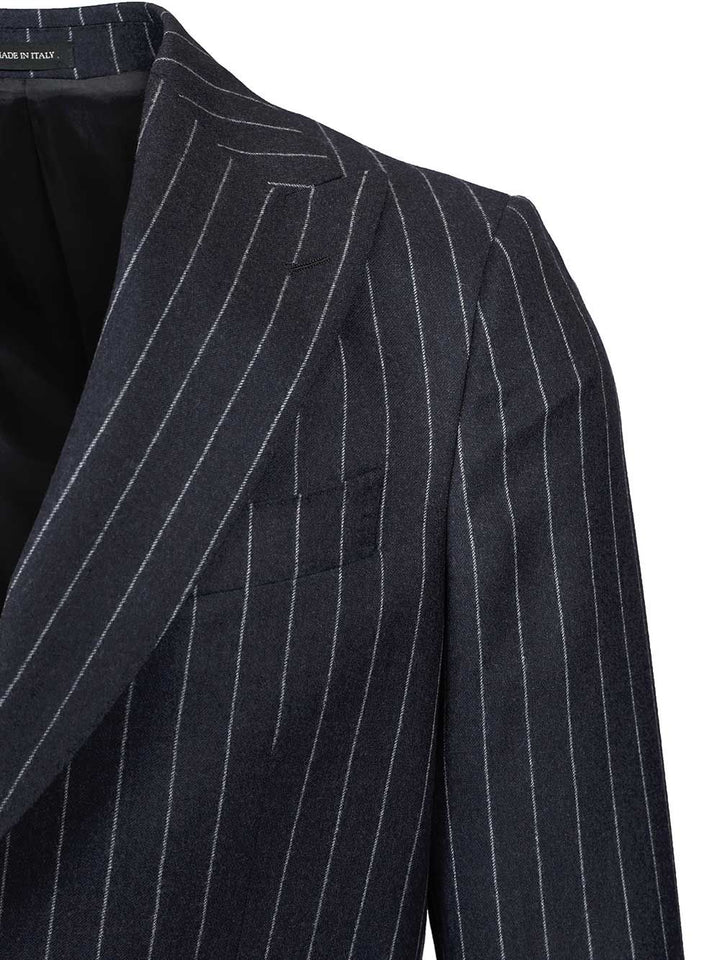 Al Duca D'Aosta Pinstripe Suit Abiti - Blu | 4190481adc130151ff7e8c82f5f15f05bf76c3b6