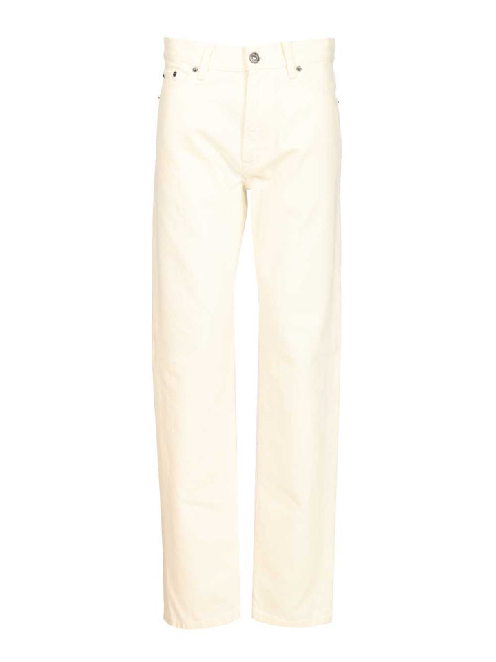 Ermenegildo Zegna Roccia Jean Jeans - Bianco | cb2969b401534267f832253e8c9f54791e93b8e1