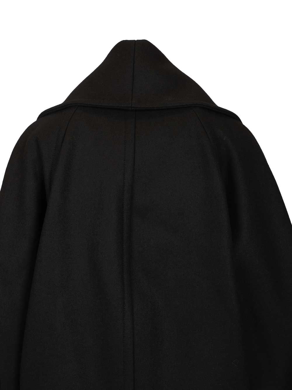 Bottega Veneta Double-Breasted Coat Coats - Nero | b4c833749c119f67af6883f65afe66ed0564149a