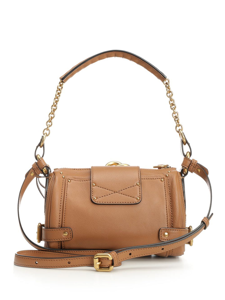 Chloe' Small Paddington Chain Bag Shoulder Bags - Marrone | 2ab956bdbc7bf146f146143fc3a459255d317e2e