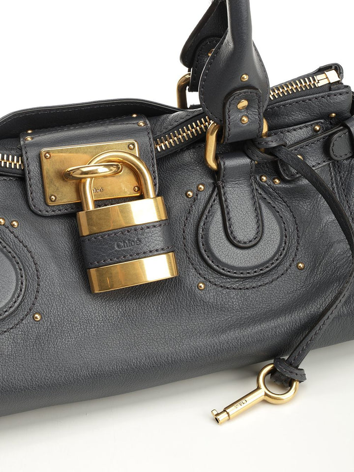 Chloe' Paddington Handbags - Blu | cc4be44e3f7d675b6bee2cd68d4445694e6fc241