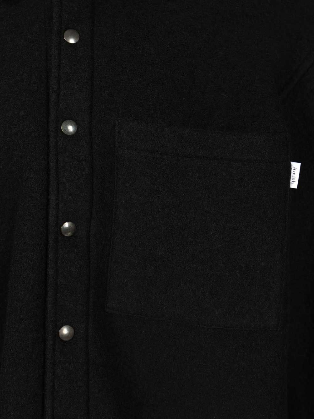 Amish Overshirt Shirts - Nero | f6a5182b7955c7a5a776ac3508d302ed5371ce50