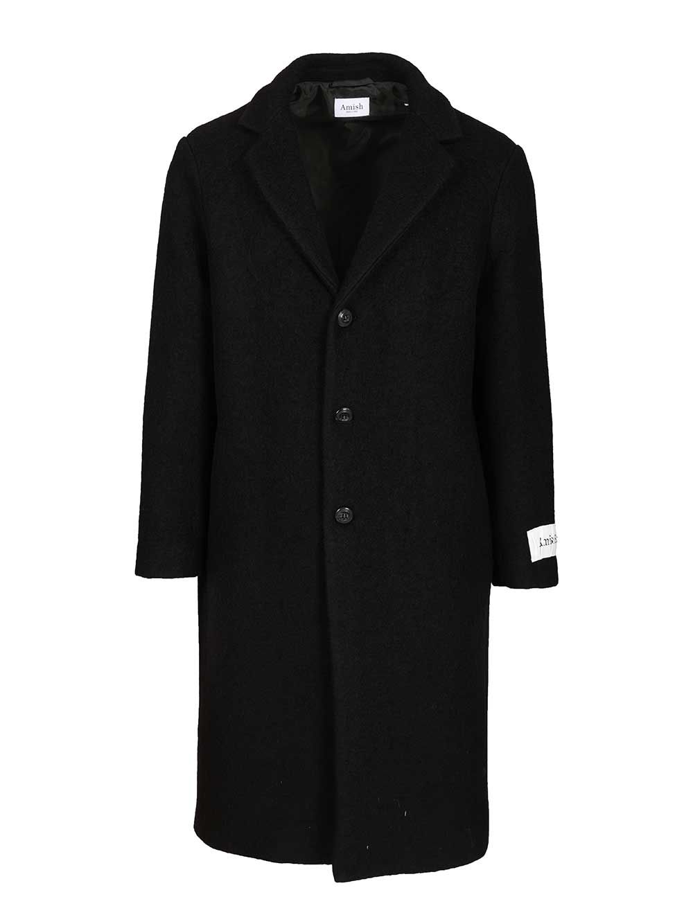 Amish Oversized Wool Blend Coat Coats - Nero | 9ab483bbdc9f5ca692dd04b4656fd73aceada969