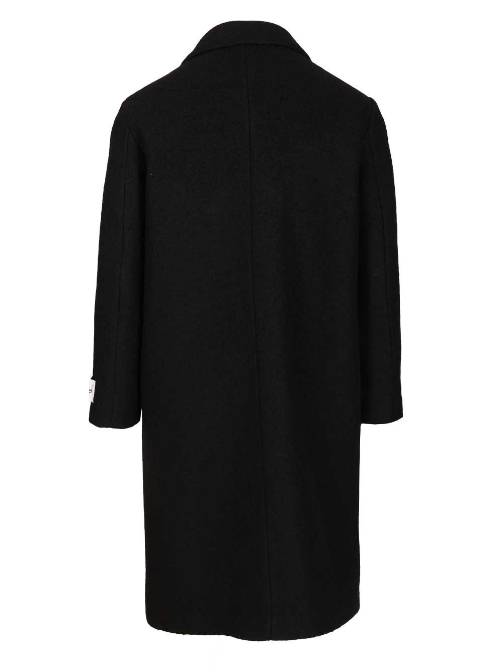 Amish Oversized Wool Blend Coat Coats - Nero | 46388eb5119ba4eab856c16a36be05612efdfd9e