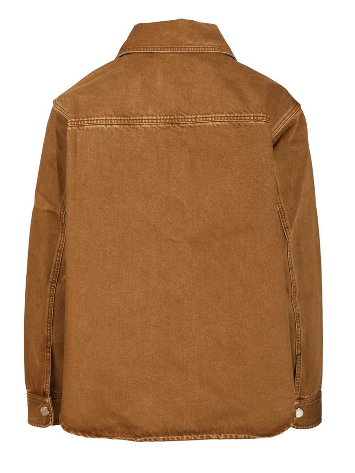 Ami Oversized Shirt Casual - Marrone | e36144d3da4af956873cb99f771e7671227f12b7