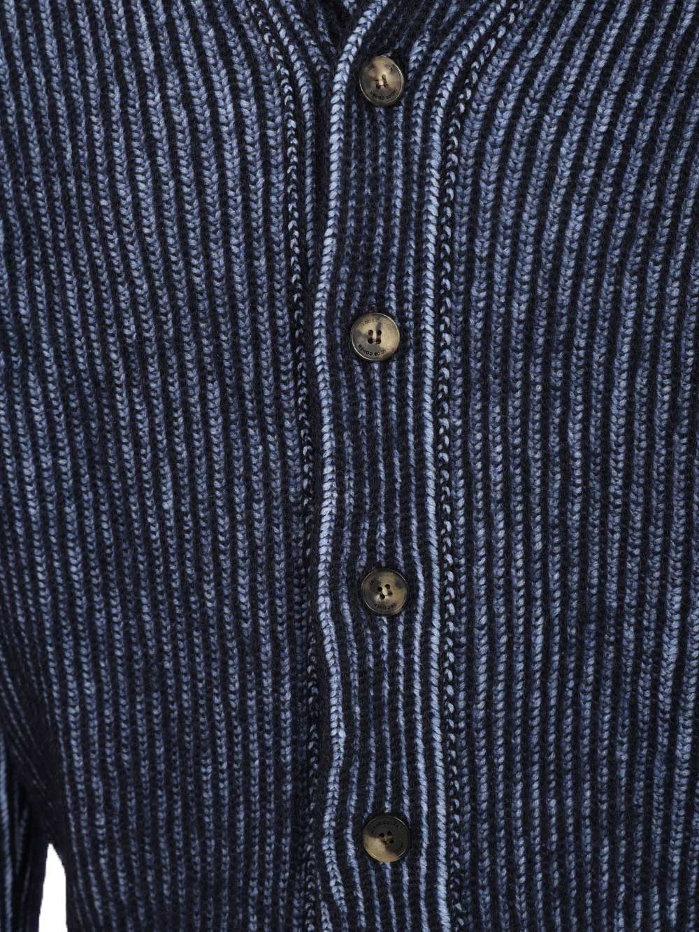 Jacob Cohen English Knit Cardigan Knitwear - Blu | 7b83d8c69730484364c040c67db0355abac7e554