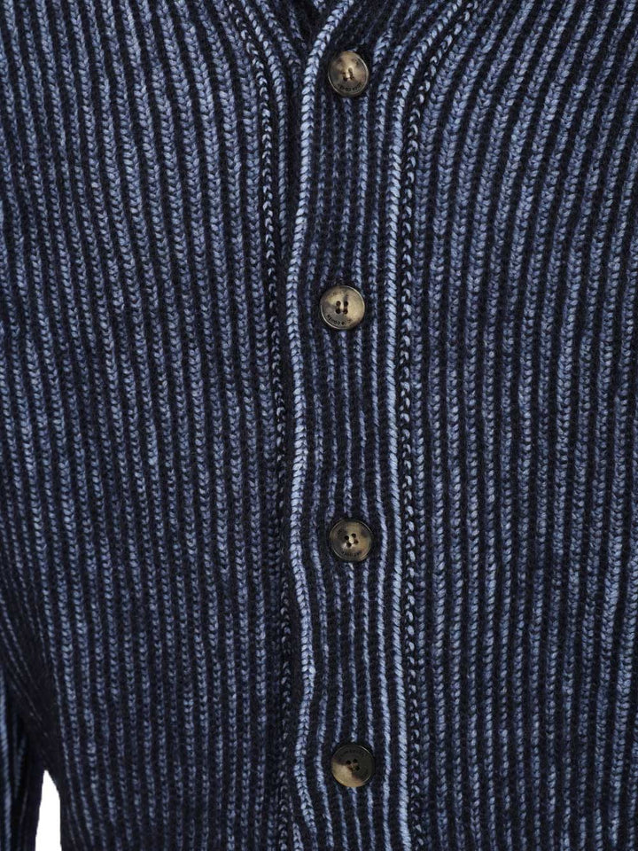 Jacob Cohen English Knit Cardigan Knitwear - Blu | 7b83d8c69730484364c040c67db0355abac7e554