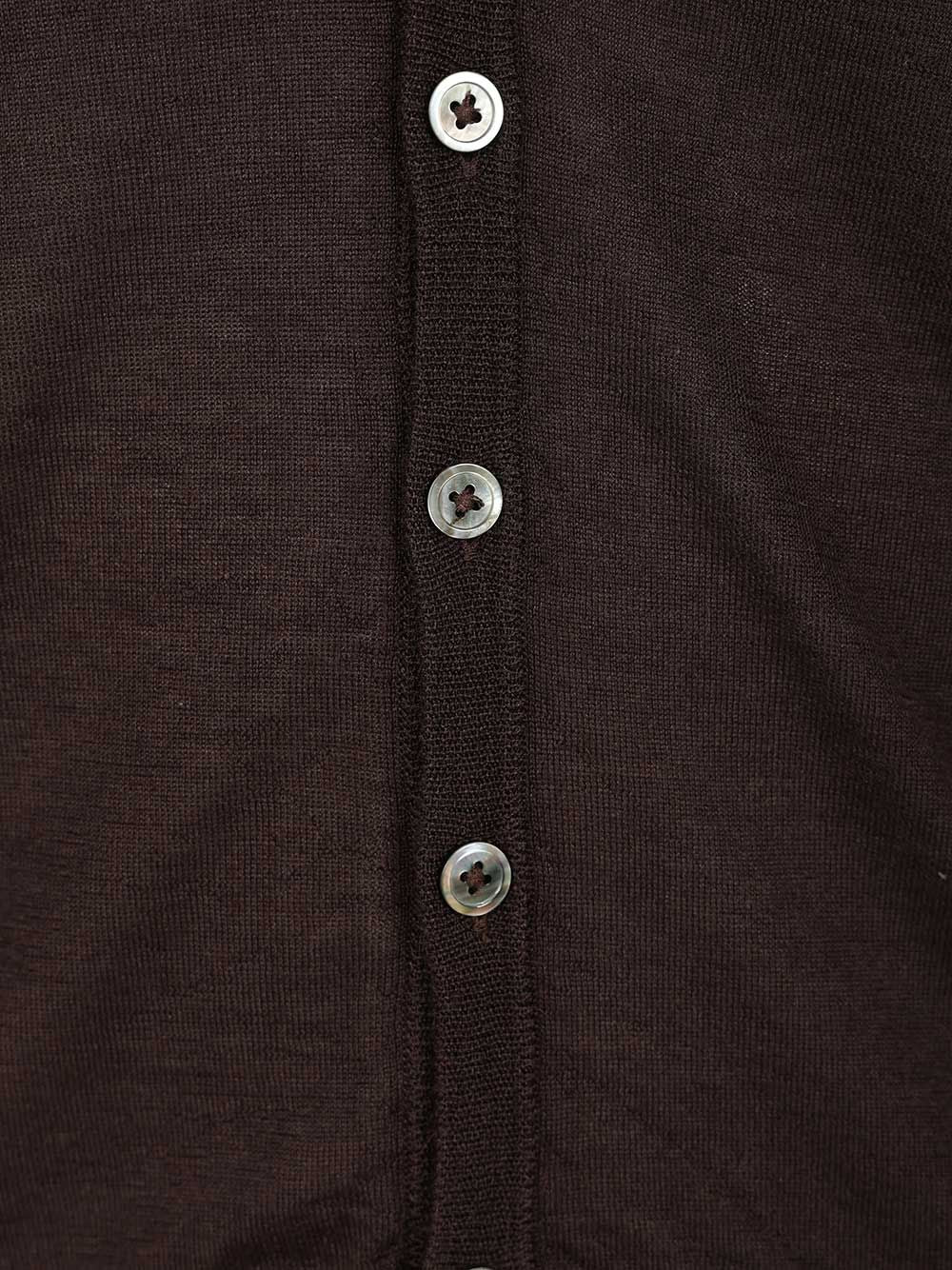 Al Duca D'Aosta Cashmere And Silk Vest Giacche - Marrone | 03b8efcf87b93d49b213d296a87a68216cb3f65b