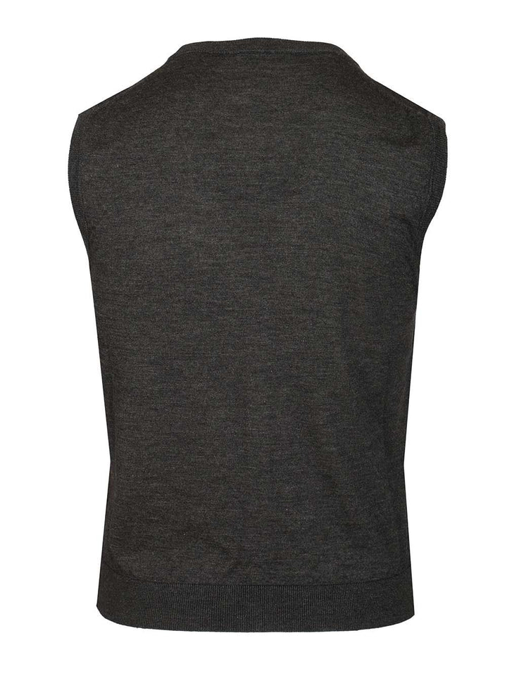 Al Duca D'Aosta Cashmere And Silk Vest Giacche - Grey | 7ffae13ea977e9932b3d1f5dc2a8541fcded807e