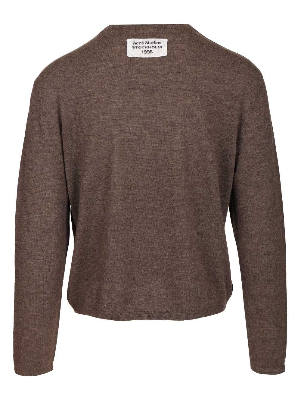 Acne Studios Kluna Sweater Knitwear - Marrone | 3d08e4ad45cb1913f39937674537779b6fa215d8