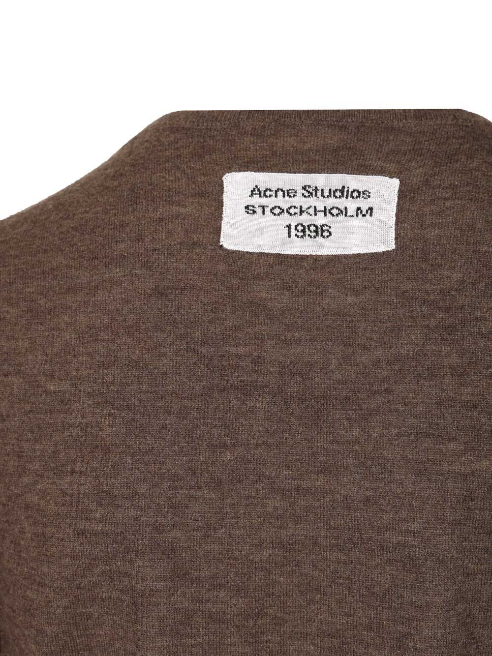 Acne Studios Kluna Sweater Knitwear - Marrone | cd4dc1a294c08542c6f43cd73d20bb2a94d55b1f