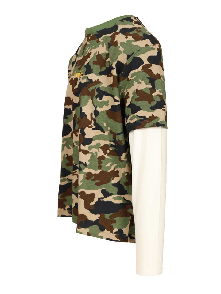 Amish Double-Sleeved T-Shirt - Marrone | 3dd588c2b91b055da707bfecf9a30ba71281d077