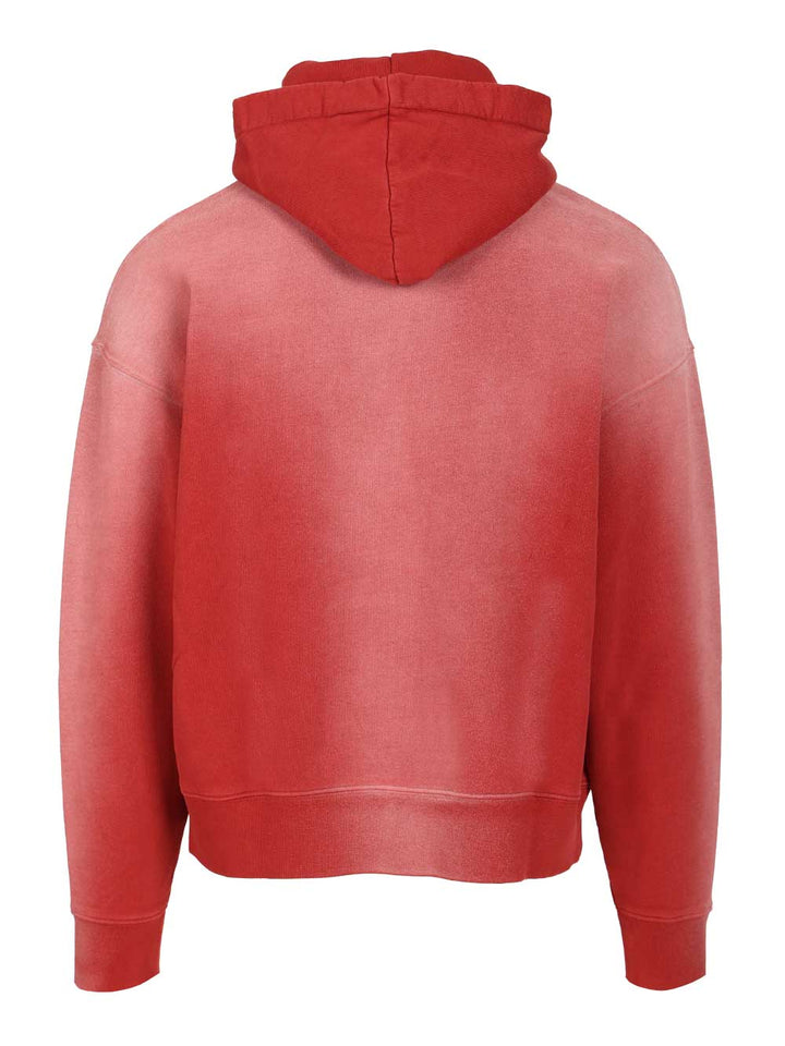 Amish Cotton Hoodie Sweatshirts - Rosso | 2d9545905ab360734be195fbb2a27df26b87a4ff