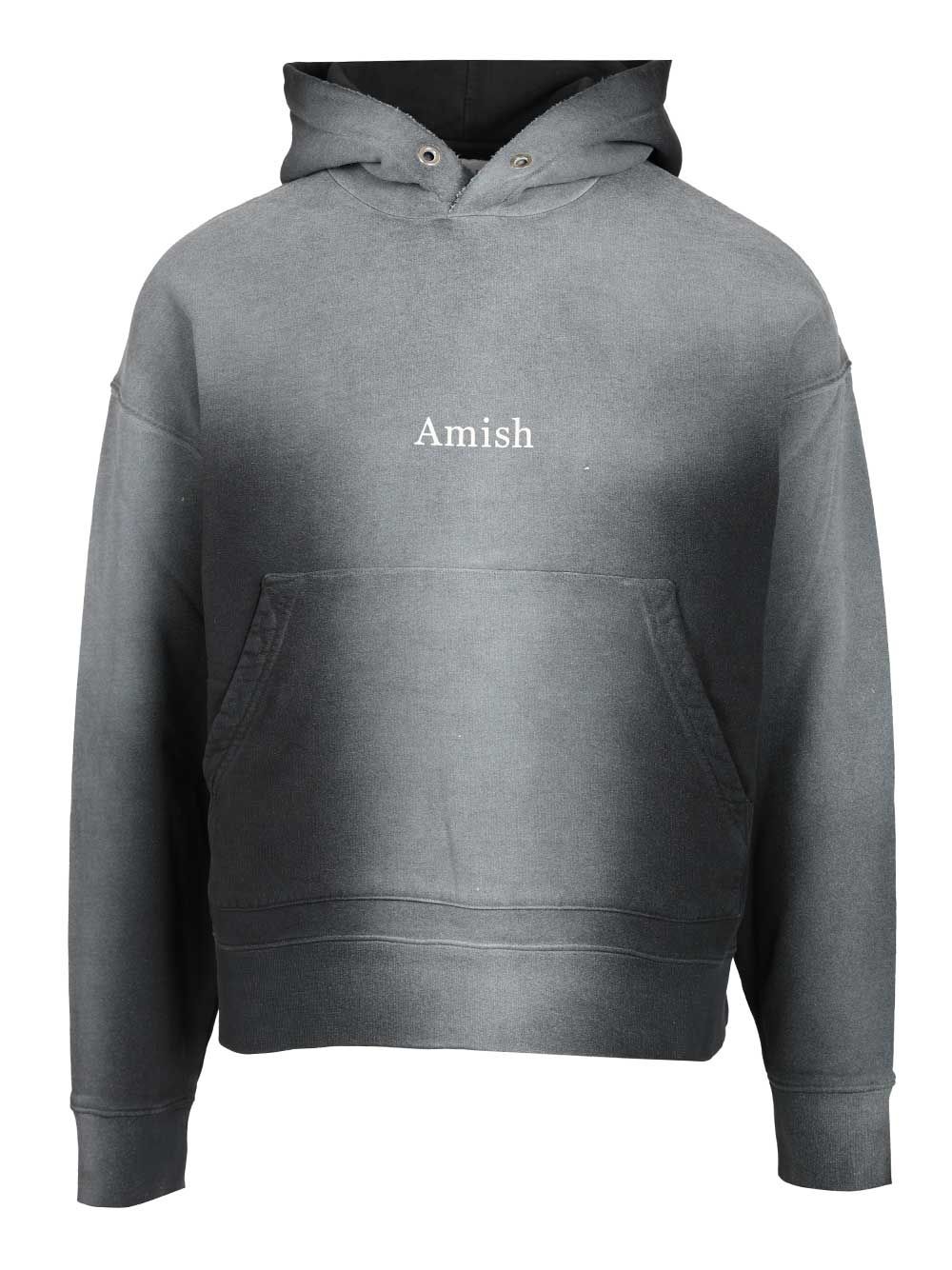 Amish Cotton Hoodie Sweatshirts - Nero | 672c34685b7f6b35cf5b3f6bf33dfae0e9ffb49a