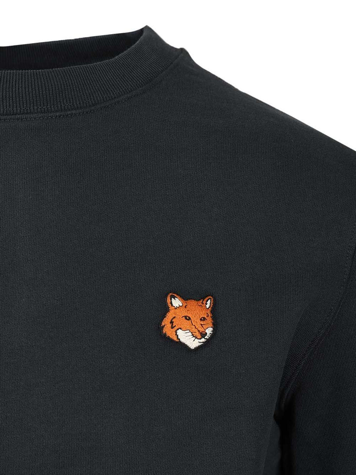 Maison KitsunÉ Fox Head Sweatshirt Sweatshirts - Blu | 97491977267ac60f4d6ec1530e0a2c878c815c78