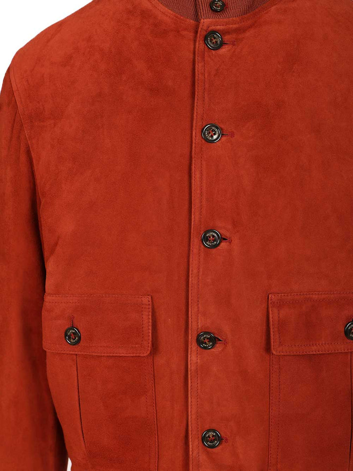 Valstar Valstarino Suede Jacket Giacche - Rosso | f8da2bb7e8ddfdce32e1b68d1fcdc5fbd7afe85e