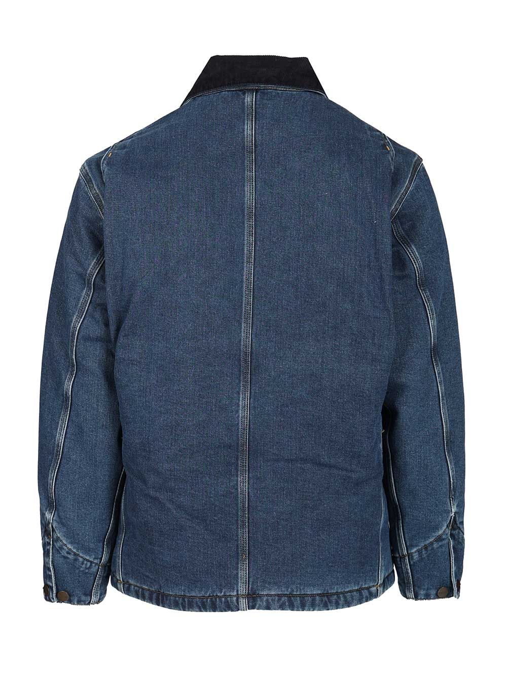 Carhartt Wip Og Chore Giacche - Blu | 98352f609f64fb3f1418b11b32860187a456d7e9