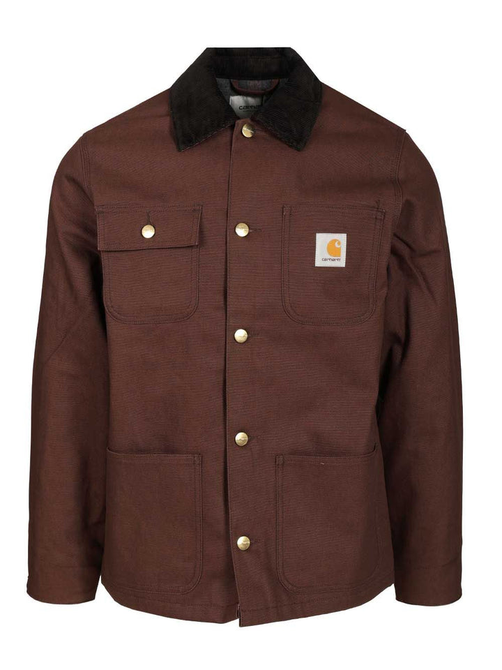 Carhartt Wip Michigan Coats - Marrone | 8d50252da23298f791ebb273fc806622ac361973