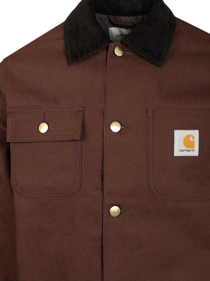 Carhartt Wip Michigan Coats - Marrone | 92506aeac23e02a93a7d2d095d09784b4739d6cc