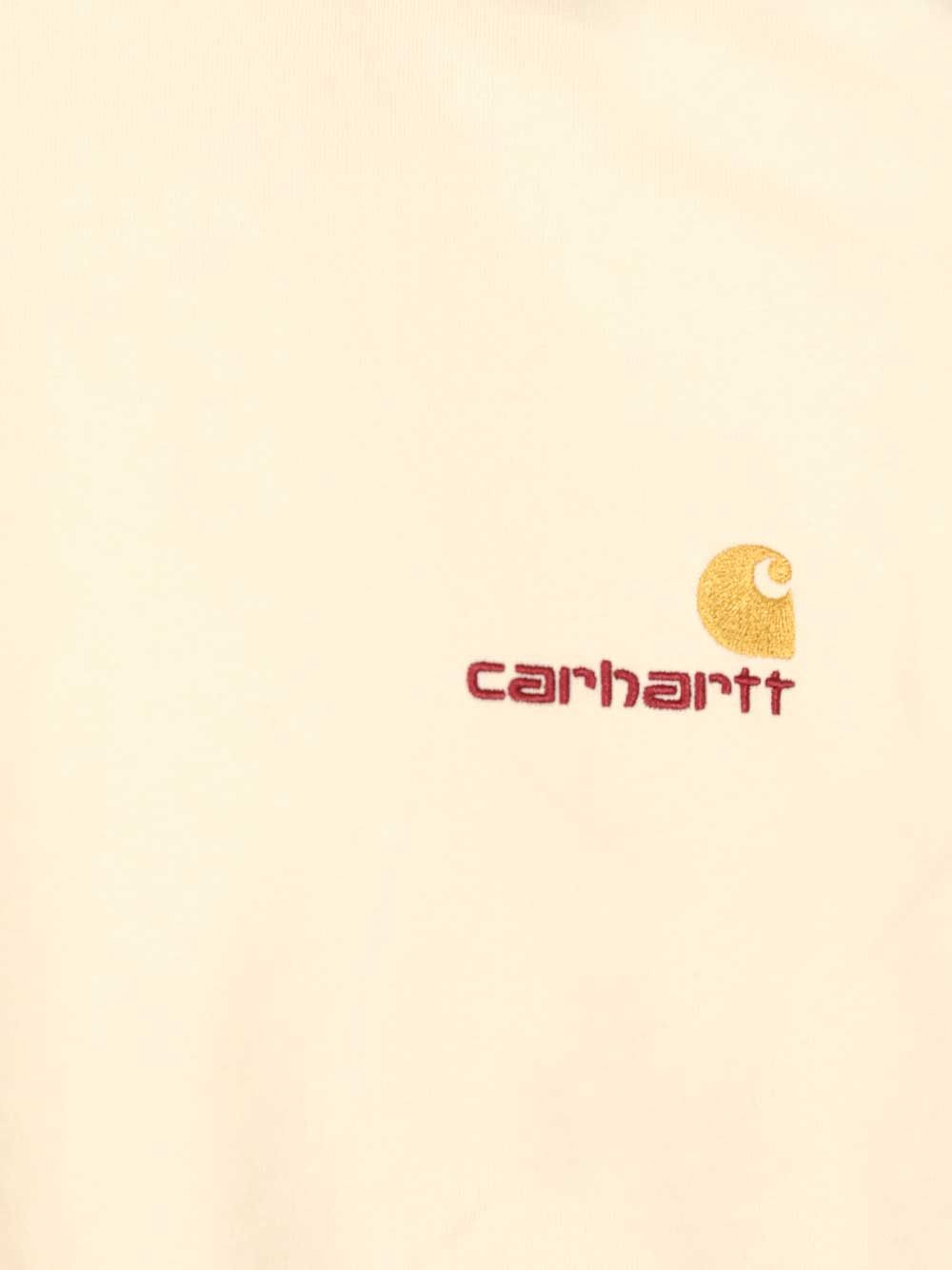 Carhartt Wip S/S American Script T-Shirt - Bianco | bae75394be3de20f389f7a604aaa20965b4a3ef7