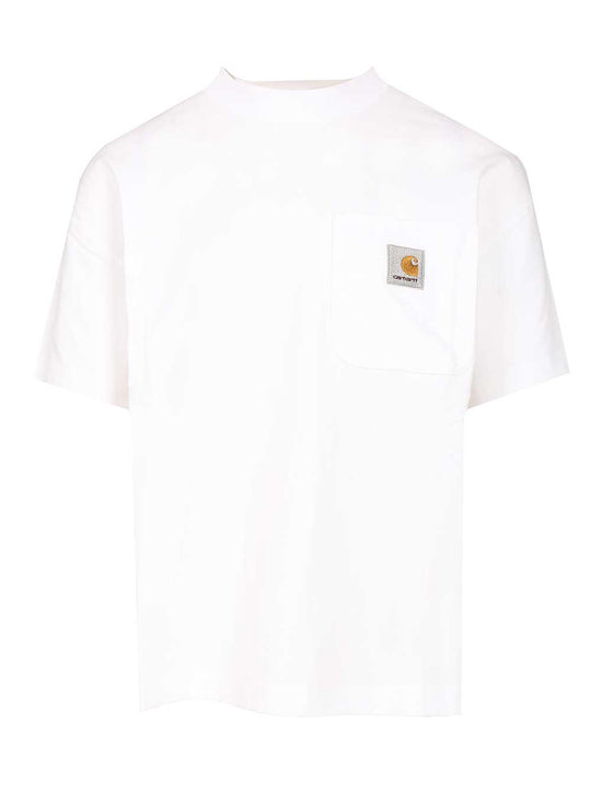 S/S Work Pocket T-Shirt Bianco