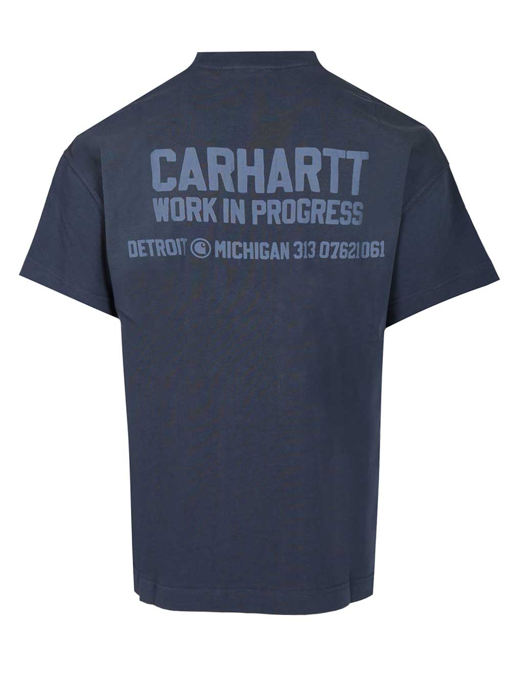 Carhartt Wip S/S Distance T-Shirt - Blu | dd40de68ec40359e4c0981e7066ce6324ad7494b