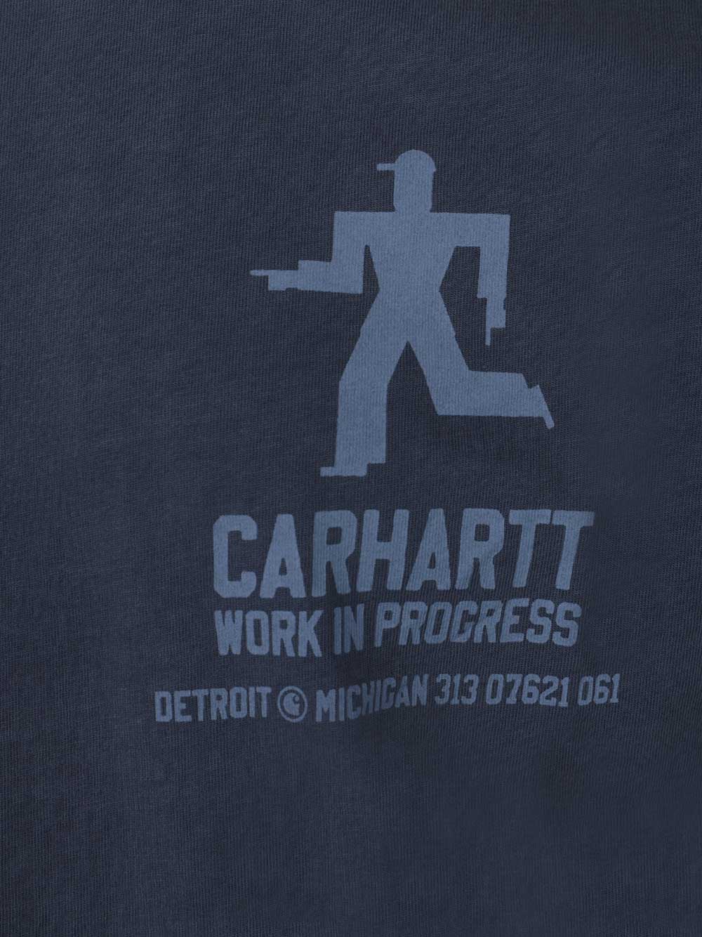 Carhartt Wip S/S Distance T-Shirt - Blu | 8bcbf04e80aea64034844d46c045a12b7657960b