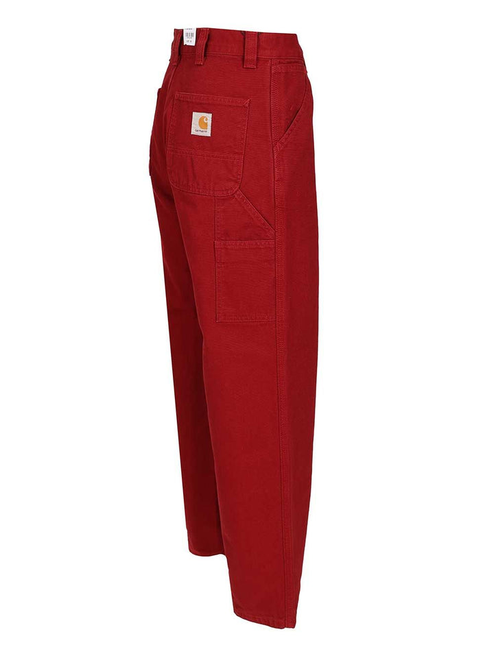 Carhartt Wip Og Single Knee Jeans - Rosso | 5a6e560824aed0897a0fc21d7a59ad7c4755ec78