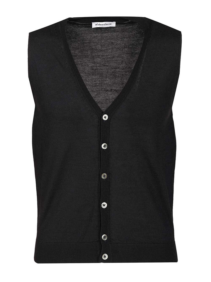 Al Duca D'Aosta Cashmere And Silk Vest Giacche - Blu | a234a8c6cd5f1a076d2054fed90794b0692b051f