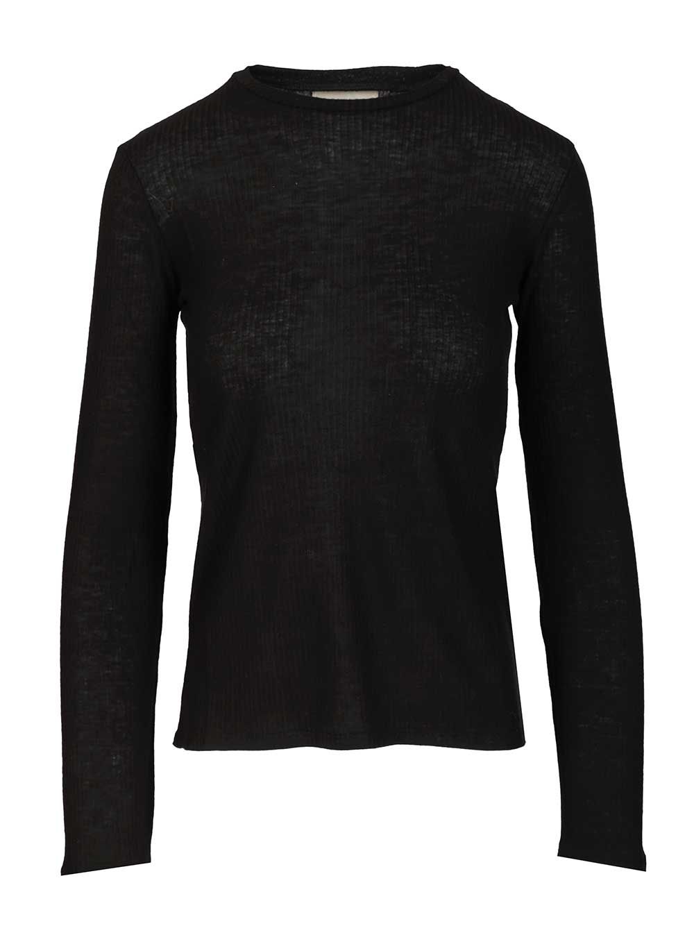 Loulou De Saison Ortigia Lds Knitwear - Nero | 50aa489f005ca78e1124b4aed45e6e0215a10691