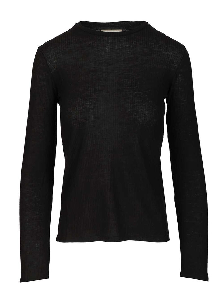 Loulou De Saison Ortigia Lds Knitwear - Nero | 50aa489f005ca78e1124b4aed45e6e0215a10691