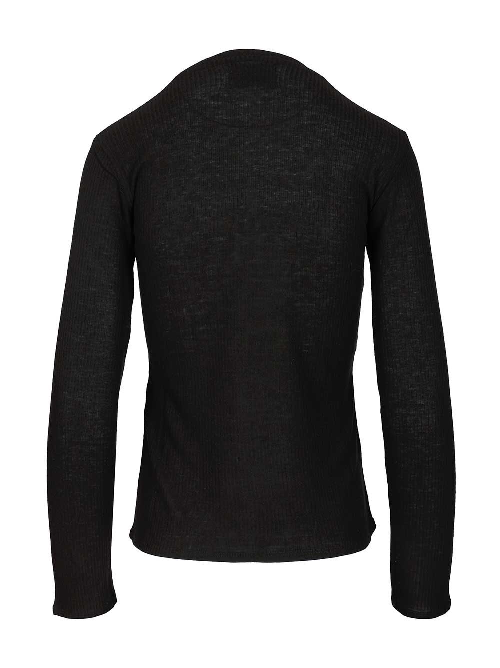 Loulou De Saison Ortigia Lds Knitwear - Nero | b76c184040a1c7af5a87a289ad96f168b20d1253