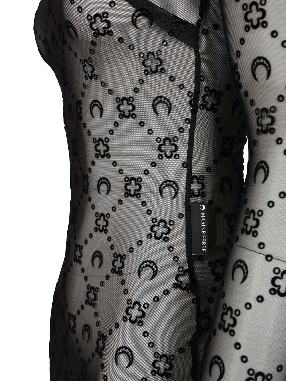 Marine Serre Long Dress Moonogram Abiti - Nero | ef17343572040087297f9b7e0a0027f914c18e19