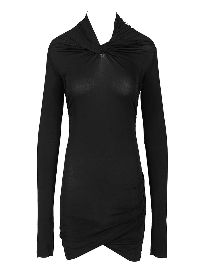Rick Owens Lilies Mini Dress Kairo Abiti - Nero | 8d2be893e0e7cf1ff2ddd13e8d4b1b22cc73560c