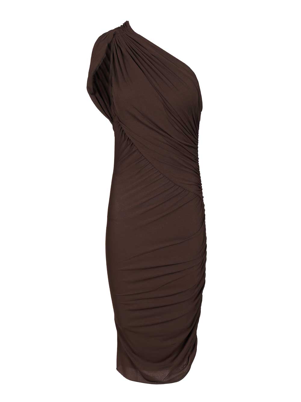 Rick Owens Lilies Amira Short Dress Abiti - Marrone | f1e21a24f6dc8f05d898582b9cd37de09c32f1ad